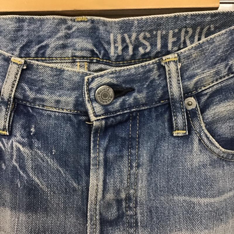 ヒステリックグラマー HYSTERIC GLAMOUR パンツ デニム、ジーンズ 34インチ 無地 水色 / ライトブルー / メンズ USED 古着 中古 10137003