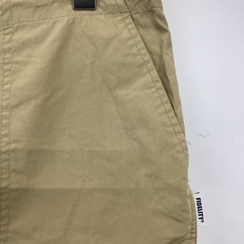フェデリティー FIDELITY パンツ ショートパンツ ショートパンツ ハーフパンツ カジュアルパンツ L 無地 ベージュ / ベージュ / メンズ USED 古着 中古 10137199