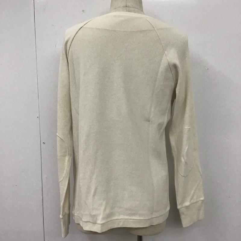 クオドロ quadro カットソー 長袖 長袖カットソー クルーネックカットソー 長袖Tシャツ ロングスリーブカットソー 3 無地 アイボリー / アイボリー /  メンズ USED 古着 中古 10110216