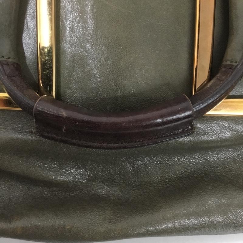 クロエ Chloe ハンドバッグ ハンドバッグ 2WAY ショルダー エテル ロゴ、文字 カーキ / カーキ / レディース USED 古着 中古 10124285