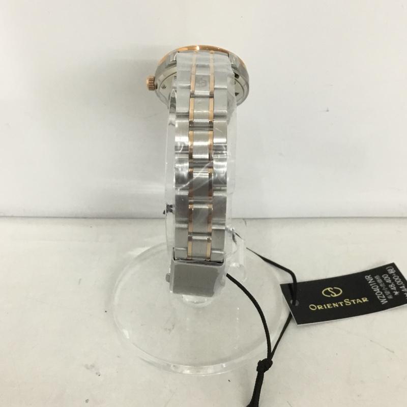 オリエントスター ORIENTSTAR 腕時計 アナログ(自動巻き) WZ0401NR NR1B-PO-B ロゴ、文字 銀 / シルバー / レディース USED 古着 中古 10127060