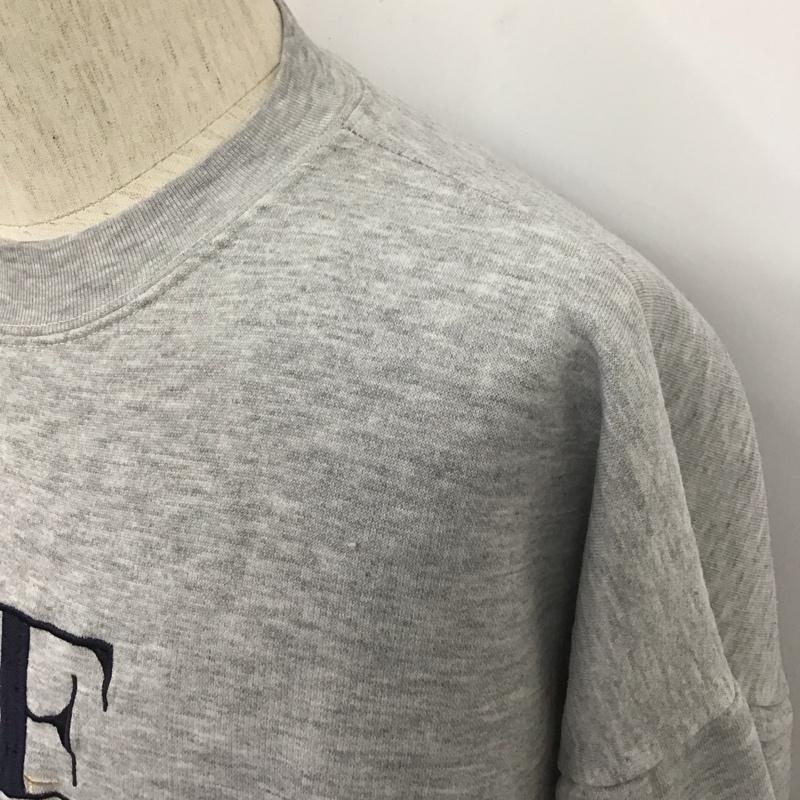 古着 USED トレーナー 長袖 長袖トレーナー スウェット 長袖カットソー 古着 XL ロゴ、文字 灰 / グレー / メンズ USED 古着 中古 10107761