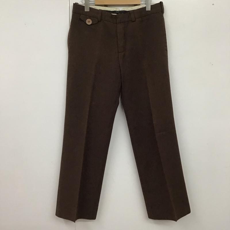 マークジェイコブス MARCJACOBS パンツ スラックス スラックスパンツ スリムパンツ ストライプパンツ 8 ストライプ 茶 / ブラウン /  メンズ USED 古着 中古 10126120