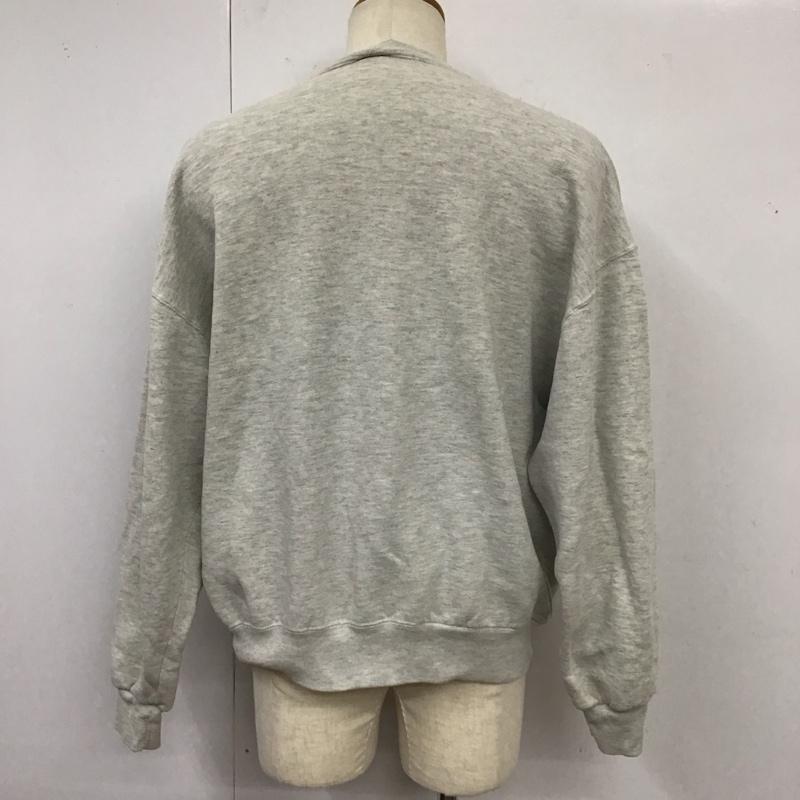 ジャージーズ JERZEES トレーナー 長袖 スウェット プリント XL ロゴ、文字 灰 / グレー /  メンズ USED 古着 中古 10119200
