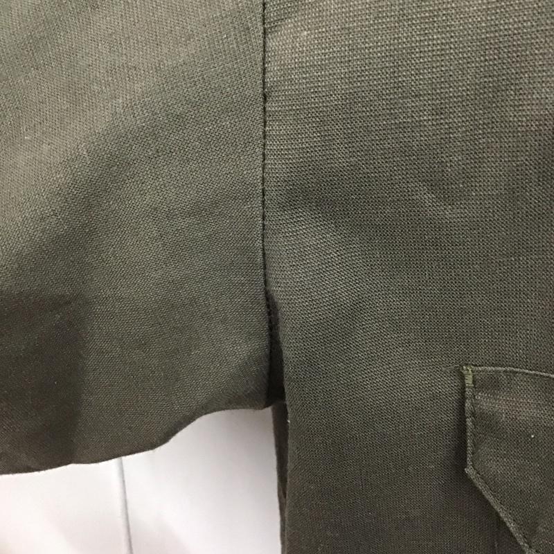 ビックマック BIGMAC シャツ、ブラウス 長袖 長袖シャツ カラーシャツ ポケットシャツ 長袖カットソー 無地 茶 / ブラウン /  メンズ USED 古着 中古 10112493