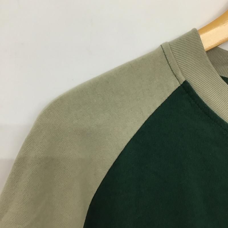 エクストララージ XLARGE Tシャツ 半袖 半袖カットソー プリントTシャツ クルーネックカットソー ラグラン M プリント 緑 / グリーン / メンズ USED 古着 中古 10139692