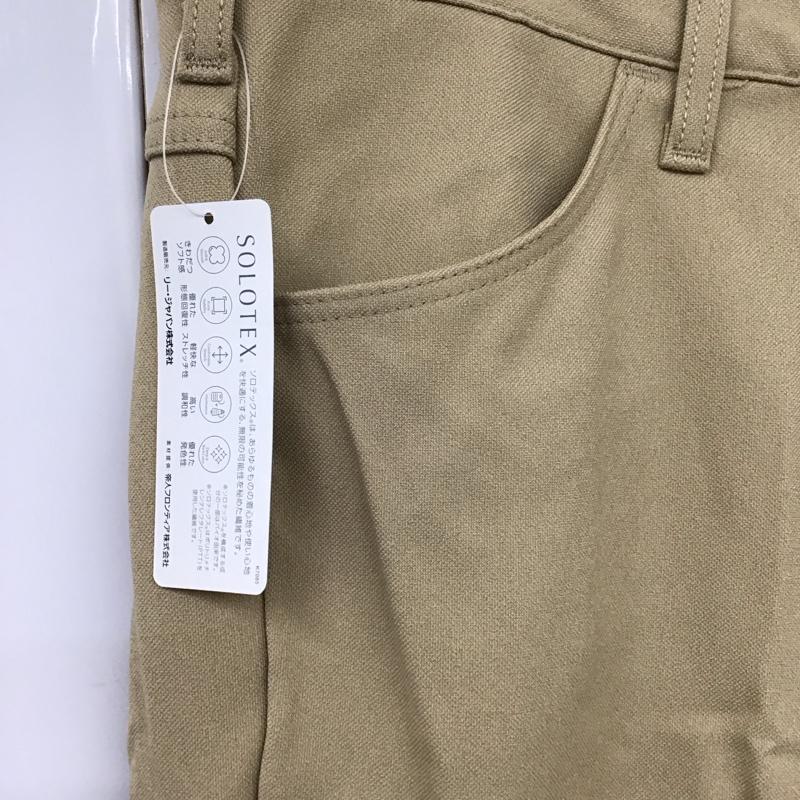 ラングラー Wrangler パンツ スラックス WS0105 イージーパンツ センタープレス タグ付き SOLOTEX XL 無地 ベージュ / ベージュ /  メンズ USED 古着 中古 10122169