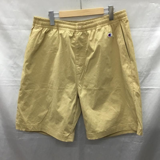 チャンピオン Champion パンツ ショートパンツ c3-z501 ショーツ24SSアクションスタイル ハーフパンツ XL 無地 ベージュ / ベージュ /  メンズ USED 古着 中古 10120552
