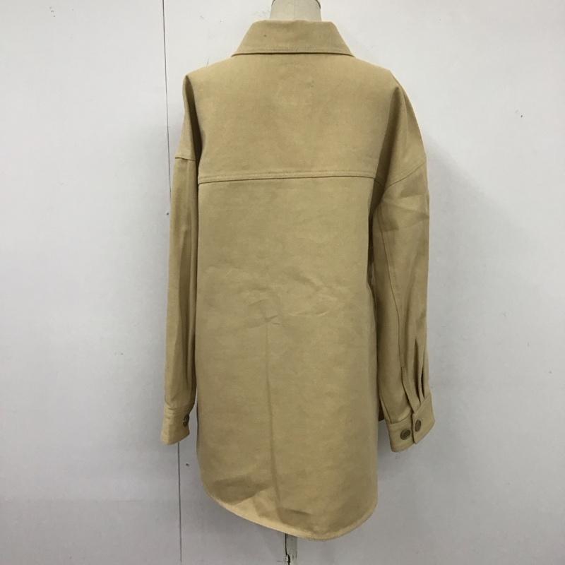 ビーミング バイ ビームス B:MING by BEAMS ジャケット、上着 ジャケット、ブレザー 93-18-0182-024 オーバーフィット CPOジャケット 20SS M 無地 ベージュ / ベージュ / レディース USED 古着 中古 10121559