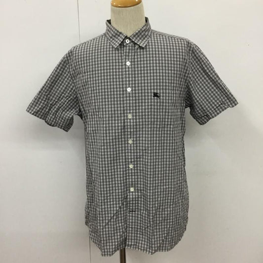 バーバリーロンドン Burberry London シャツ、ブラウス 半袖 半袖シャツ カラーシャツ 半袖カットソー チェックシャツ LL チェック マルチカラー / マルチカラー /  メンズ USED 古着 中古 10110037