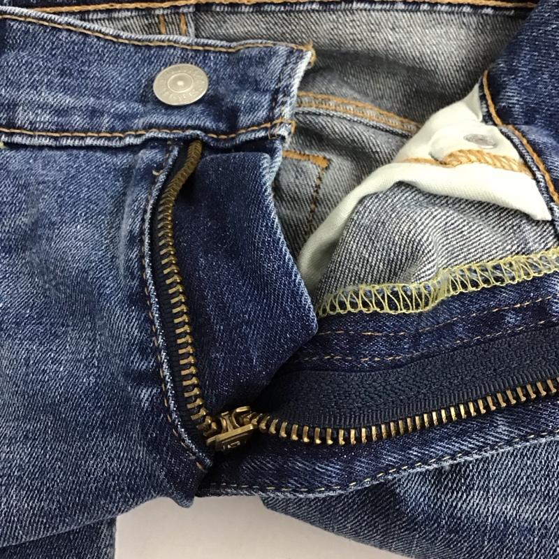 リーバイストラウスアンドコー Levi Strauss & co. パンツ デニム、ジーンズ デニムパンツ ワイドパンツ カジュアルパンツ ストレッチパンツ 28インチ 無地 インディゴ / インディゴ / メンズ USED 古着 中古 10128786