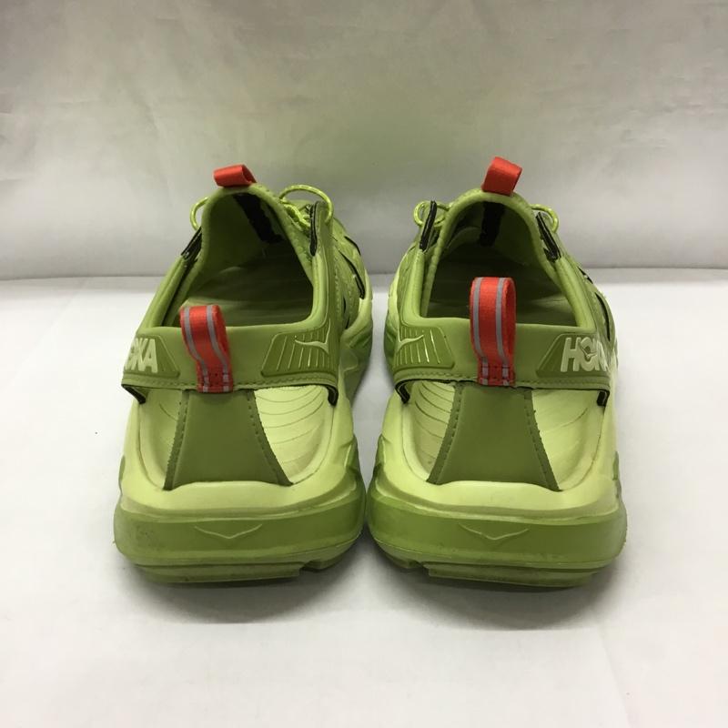 ホカオネオネ HOKA ONEONE アウトドアシューズ アウトドアシューズ 1123112DCLG HOPARA 30cm スニーカー ハイキング 30.0cm ロゴ、文字 薄緑 / ライトグリーン / メンズ USED 古着 中古 10123260