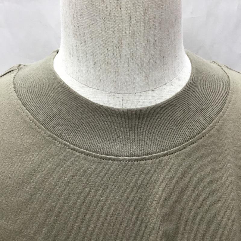 エッセンシャルズ ESSENTIALS カットソー 長袖 69139605 長袖カットソー クルーネックカットソー ロングスリーブカットソー プリントTシャツ L 無地 ベージュ / ベージュ /  メンズ USED 古着 中古 10109331