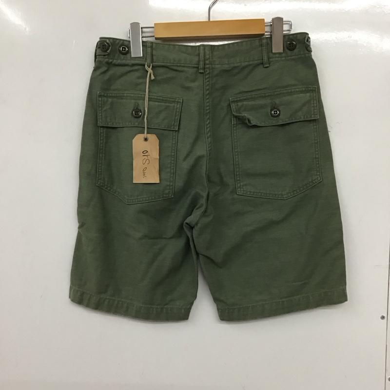 オアスロウ orSlow パンツ ショートパンツ 2 無地 カーキ / カーキ / メンズ USED 古着 中古 10134837
