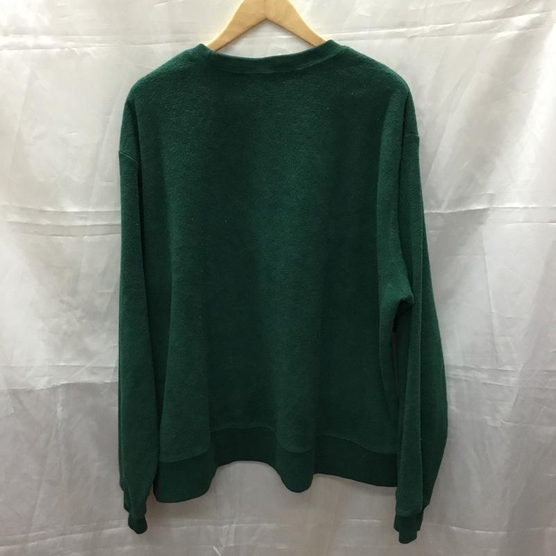 ディズニー Disney トレーナー 長袖 ティガー スウェット XL 無地 緑 / グリーン / メンズ USED 古着 中古 10110784