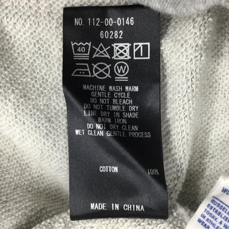 ラッセル RUSSELL トレーナー 長袖 112-00-0146 ビッグシルエット カレッジ プリント スウェット SHIPS別注 M ロゴ、文字 灰 / グレー / メンズ USED 古着 中古 10109671