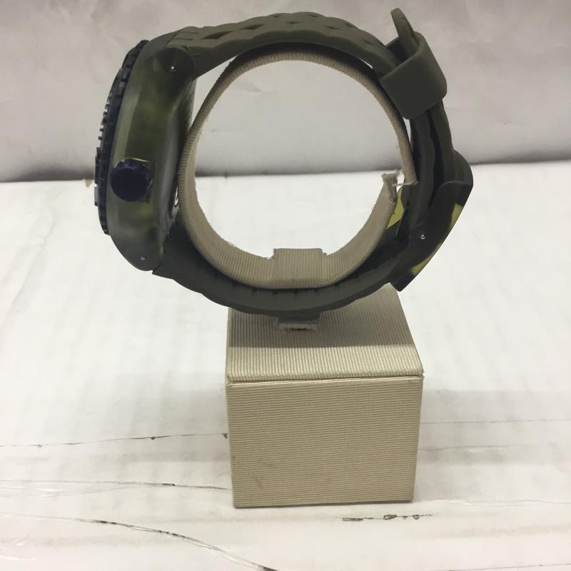 スウォッチ Swatch 腕時計 アナログ(クォーツ式) ロゴ、文字 カーキ / カーキ / メンズ USED 古着 中古 10114207