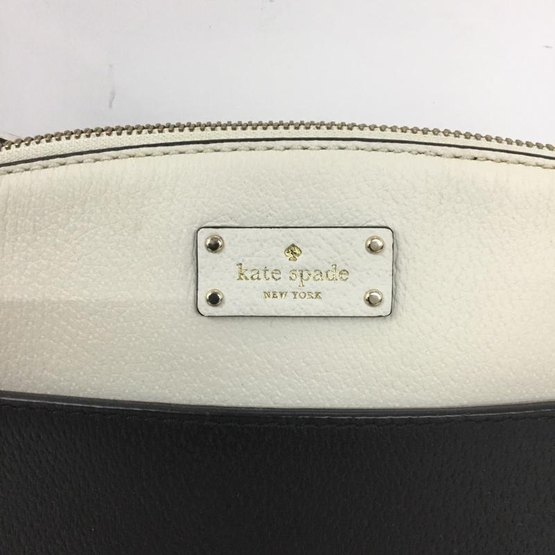 ケイトスペード Kate Spade ショルダーバッグ ショルダーバッグ バイカラー 2トーン ロゴ、文字 白 / ホワイト / X 黒 / ブラック / レディース USED 古着 中古 10138852