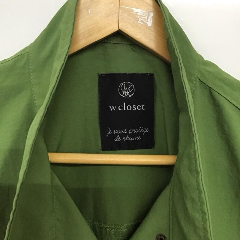 ダブルクローゼット w closet ベスト ベスト FREE 無地 カーキ / カーキ / レディース USED 古着 中古 10133138