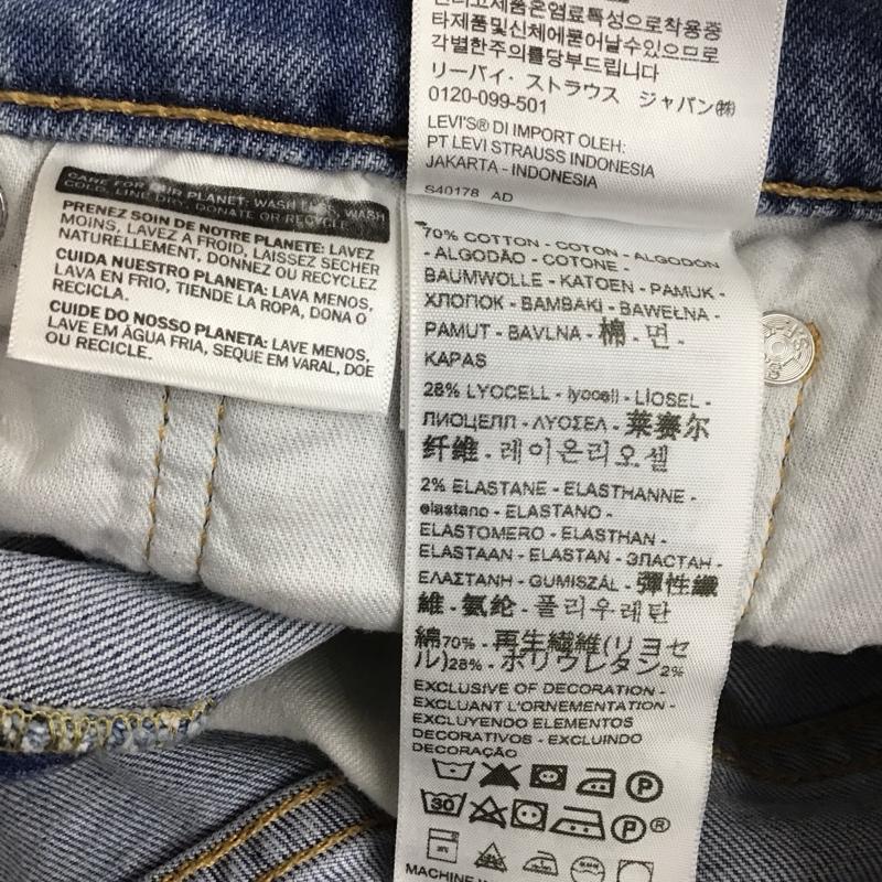 リーバイス Levi s パンツ デニム、ジーンズ 30インチ 無地 水色 / ライトブルー / メンズ USED 古着 中古 10109889