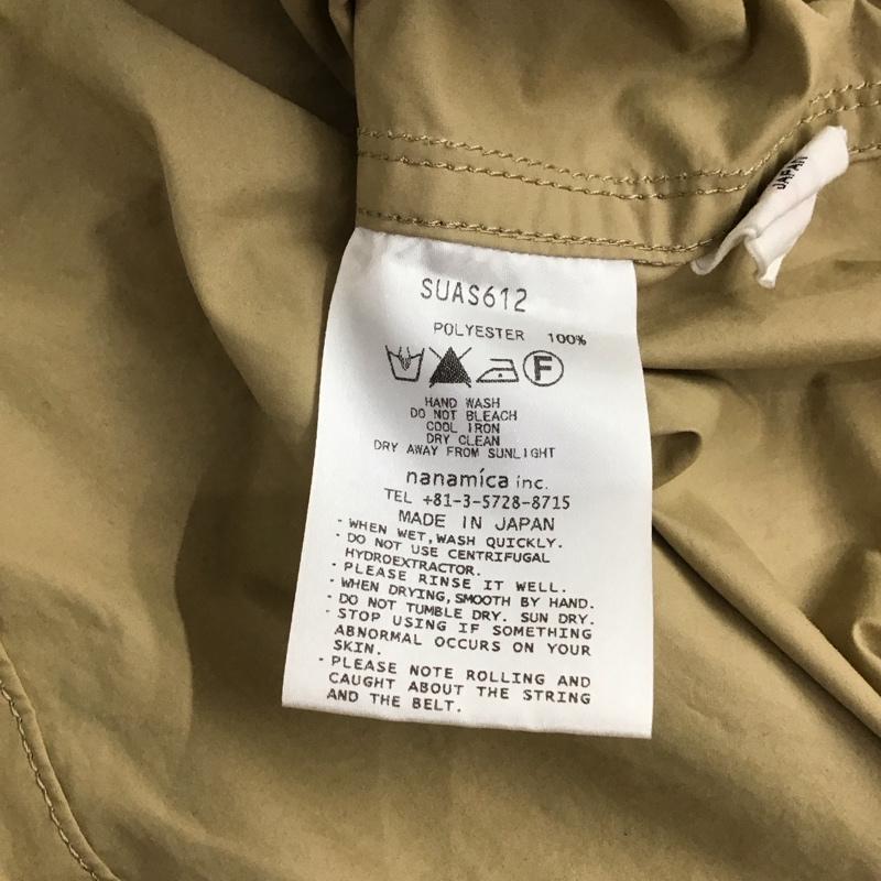 ナナミカ nanamica ジャケット、上着 ジャンパー、ブルゾン SUAS612 ウィンドアノラック 無地 ベージュ / ベージュ / レディース USED 古着 中古 10131573