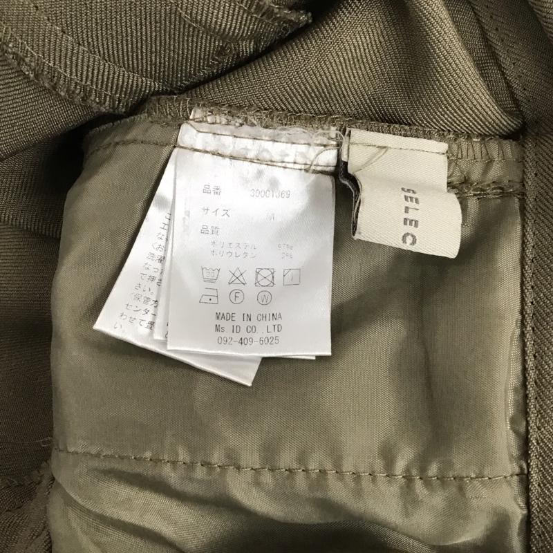 セレクトモカ select MOCA パンツ スラックス クラシックセンタープレスワイドストレートスラックス 30001369 M 無地 ベージュ / ベージュ / レディース USED 古着 中古 10131010