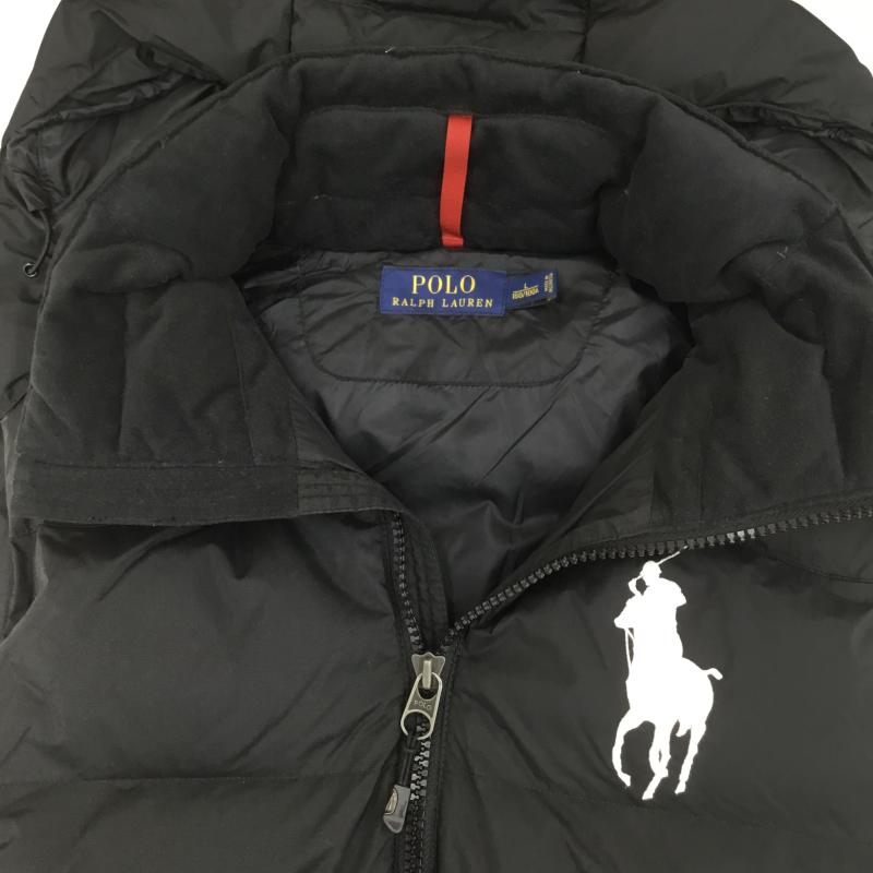 ポロラルフローレン POLO RALPH LAUREN ジャケット、上着 ダウンベスト L ワンポイント X 刺繍 黒 / ブラック / メンズ USED 古着 中古 10116106