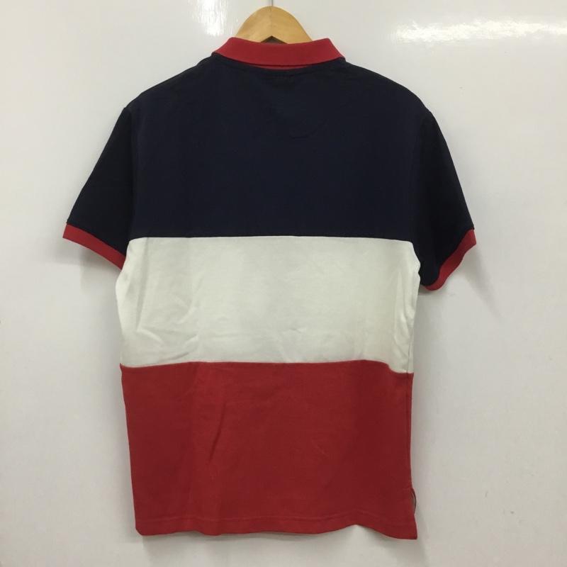 チャンピオン Champion ポロシャツ 半袖 C3-MS312 ゴルフウェア タグ付き M ロゴ、文字 白 / ホワイト / X 赤 / レッド / X 紺 / ネイビー / メンズ USED 古着 中古 10135707