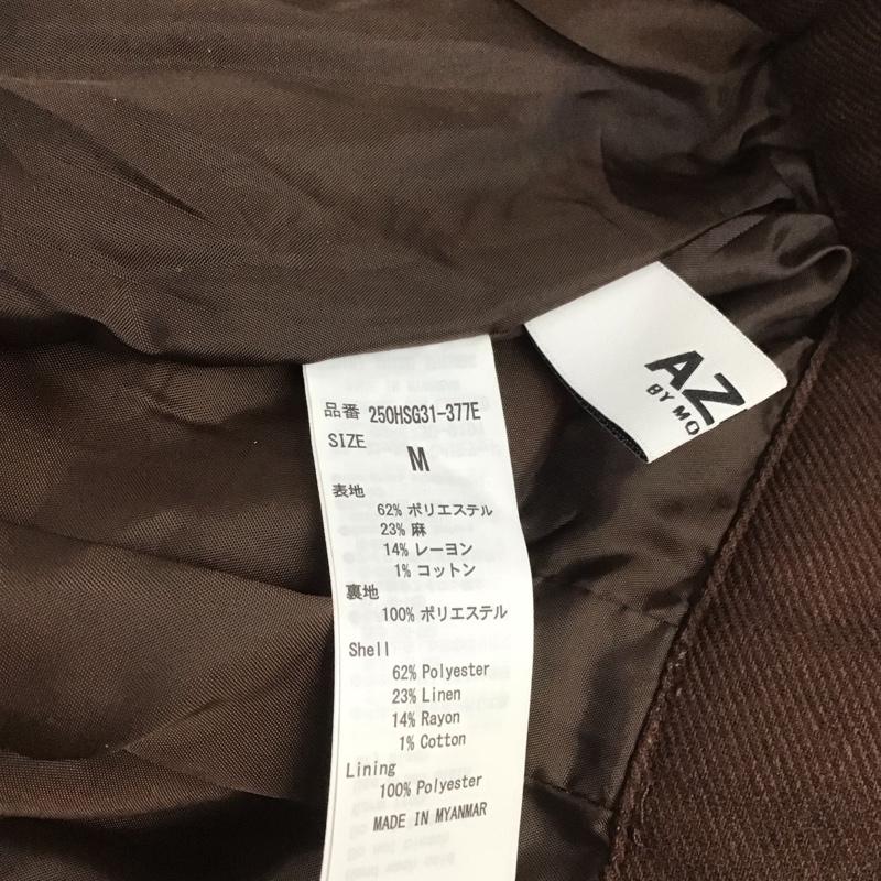 アズールバイマウジー AZUL BY MOUSSY パンツ スラックス M 無地 茶 / ブラウン / レディース USED 古着 中古 10148425