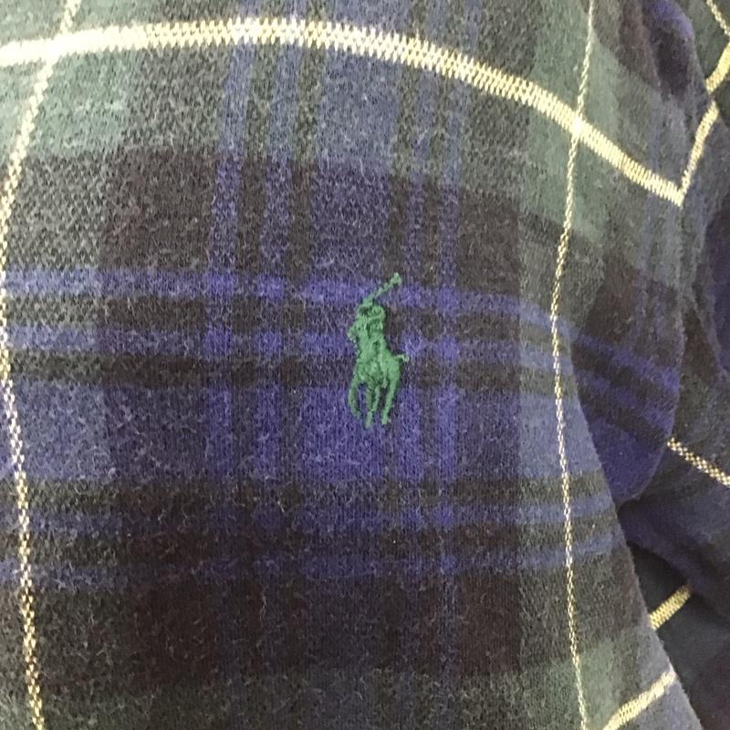 ポロバイラルフローレン Polo by RALPH LAUREN ポロシャツ 半袖 半袖ポロシャツ 半袖カットソー チェックシャツ M チェック マルチカラー / マルチカラー / レディース USED 古着 中古 10115911