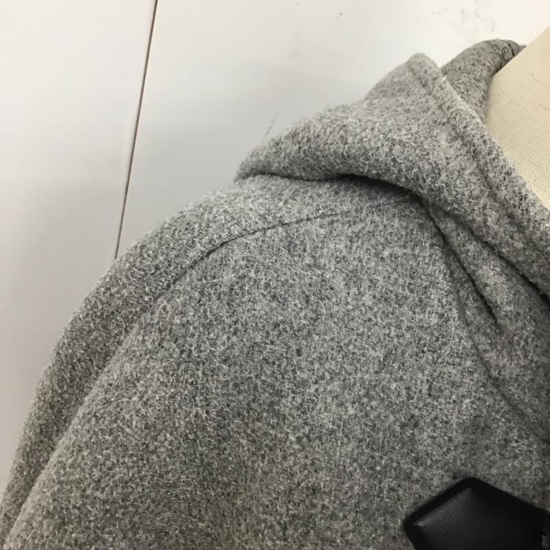 スライ SLY コート コート一般 0308ar30-0370 ドロップショルダーダッフルコート 1 無地 灰 / グレー / レディース USED 古着 中古 10120350