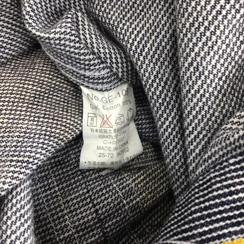 グレースエンジニアーズ GRACE ENGINEER S ワンピース・ドレス・オールインワン ワンピース・ドレス・オールインワン オールインワン つなぎ ワークパンツ カジュアルパンツ 長袖 ヒッコリー ストライプ 白 / ホワイト / X 紺 / ネイビー / メンズ USED 古着 中古 10109120