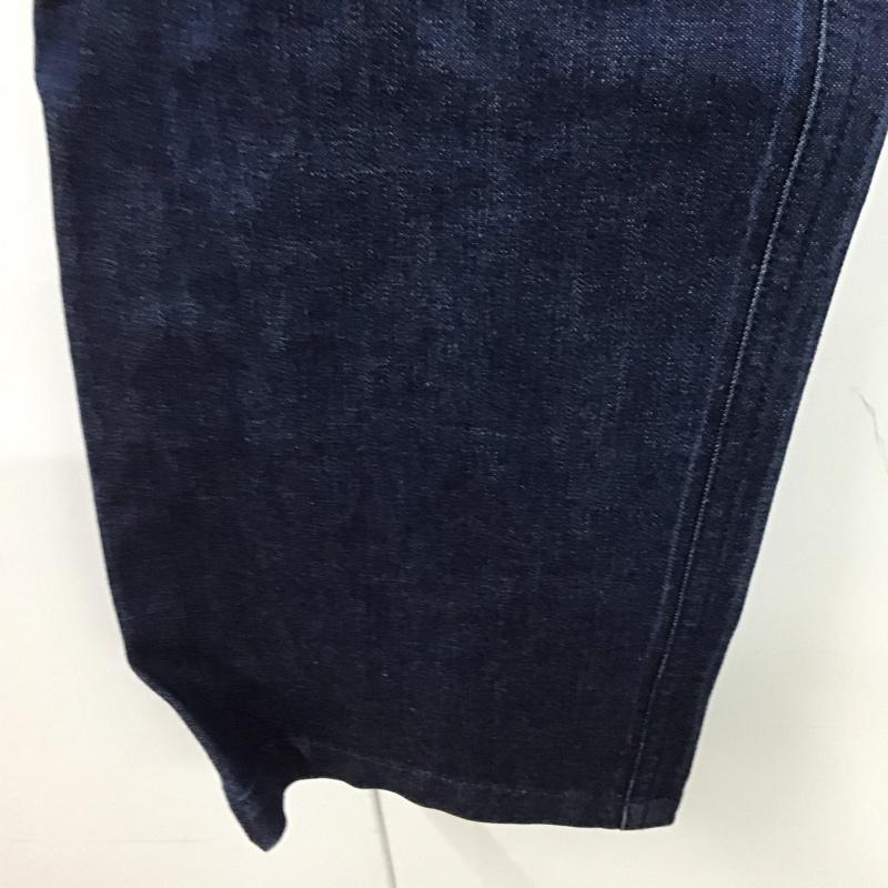 ザノースフェイス THE NORTH FACE パンツ デニム、ジーンズ nb31832 ボトム ワイドパンツ カジュアルパンツ M ロゴ、文字 インディゴ / インディゴ /  メンズ USED 古着 中古 10126317
