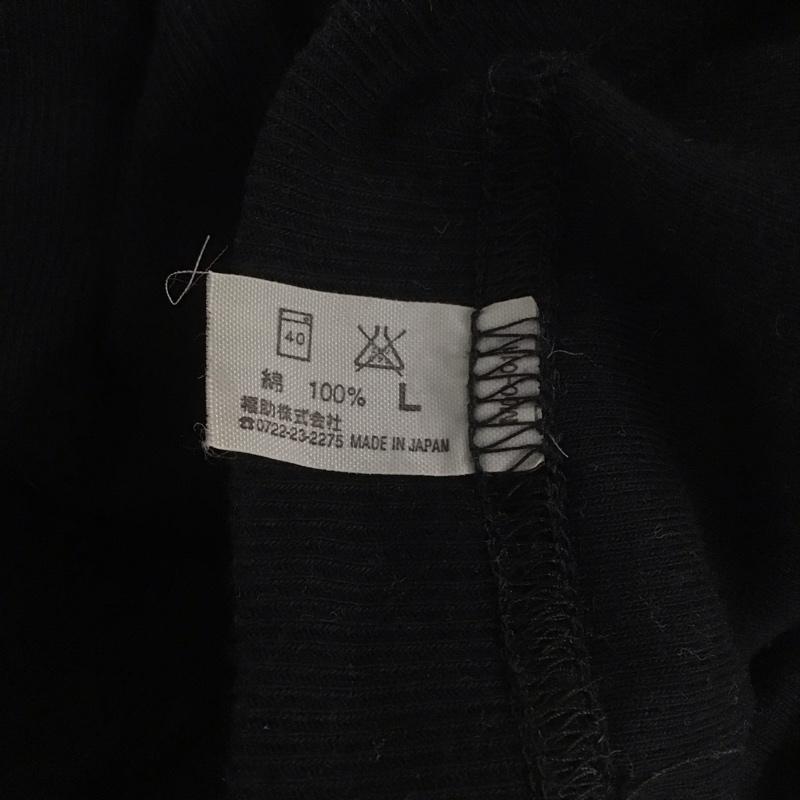 バーバリーロンドン Burberry London カットソー 半袖 半袖ニットカットソー Vネックカットソー 半袖セーター L 無地 黒 / ブラック / メンズ USED 古着 中古 10106823