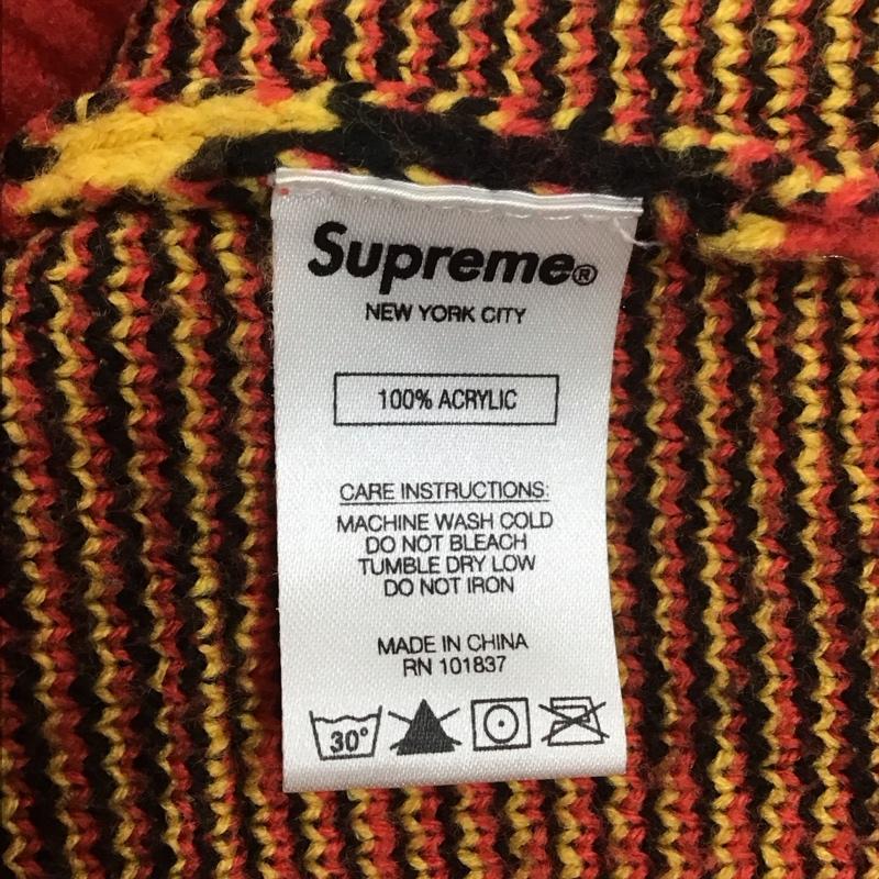 シュプリーム Supreme ニット、セーター 長袖 長袖ニットカットソー ニット セーター クルーネックニット L プリント マルチカラー / マルチカラー / メンズ USED 古着 中古 10113588