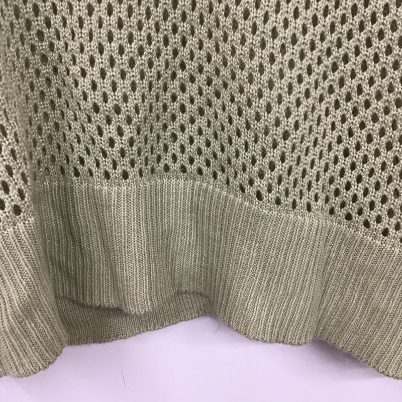 オリーブデオリーブ OLIVE des OLIVE ベスト ベスト ニットベスト FREE 無地 薄緑 / ライトグリーン / レディース USED 古着 中古 10131837