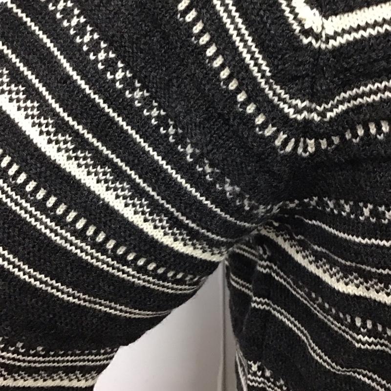 アボンタージ A VONTADE ニット、セーター 長袖 長袖ニットカットソー ニット セーター クルーネックニット S ボーダー柄 マルチカラー / マルチカラー / メンズ USED 古着 中古 10119493