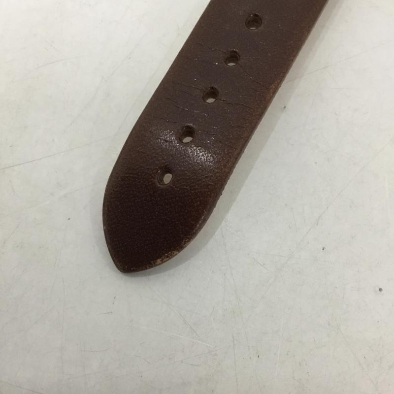 アデクス ADEXE 腕時計 アナログ(クォーツ式) 1868B-03 レザーベルト 箱有 ロゴ、文字 茶 / ブラウン / メンズ USED 古着 中古 10134935