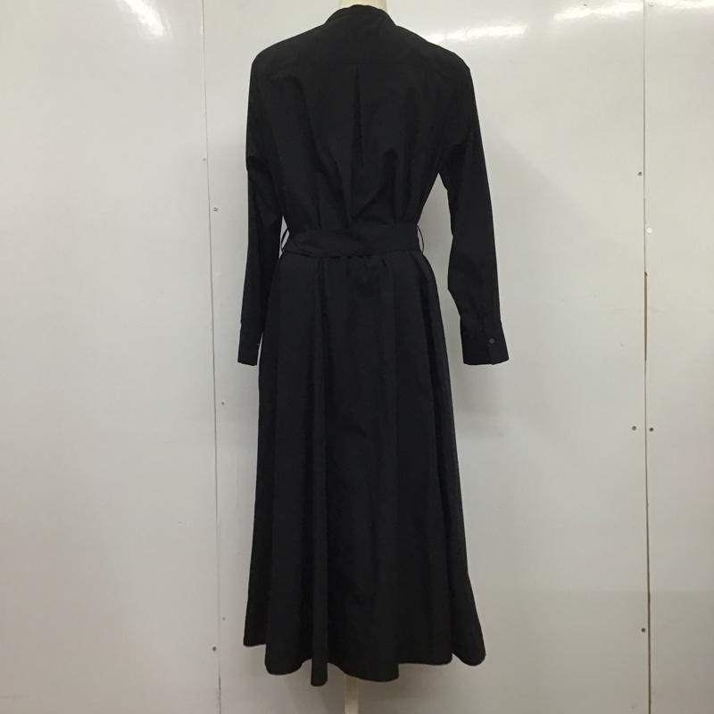 アンタイトル UNTITLED ワンピース ロングスカート BB153-55203JJ L 無地 黒 / ブラック /  レディース USED 古着 中古 10133360