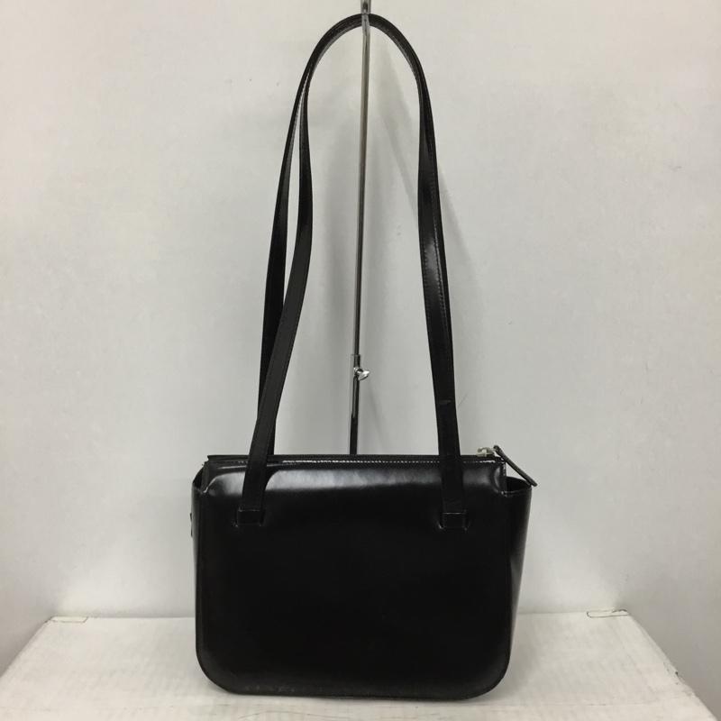 ヴェルサーチ VERSACE トートバッグ トートバッグ ワンポイント 黒 / ブラック / レディース USED 古着 中古 10123653