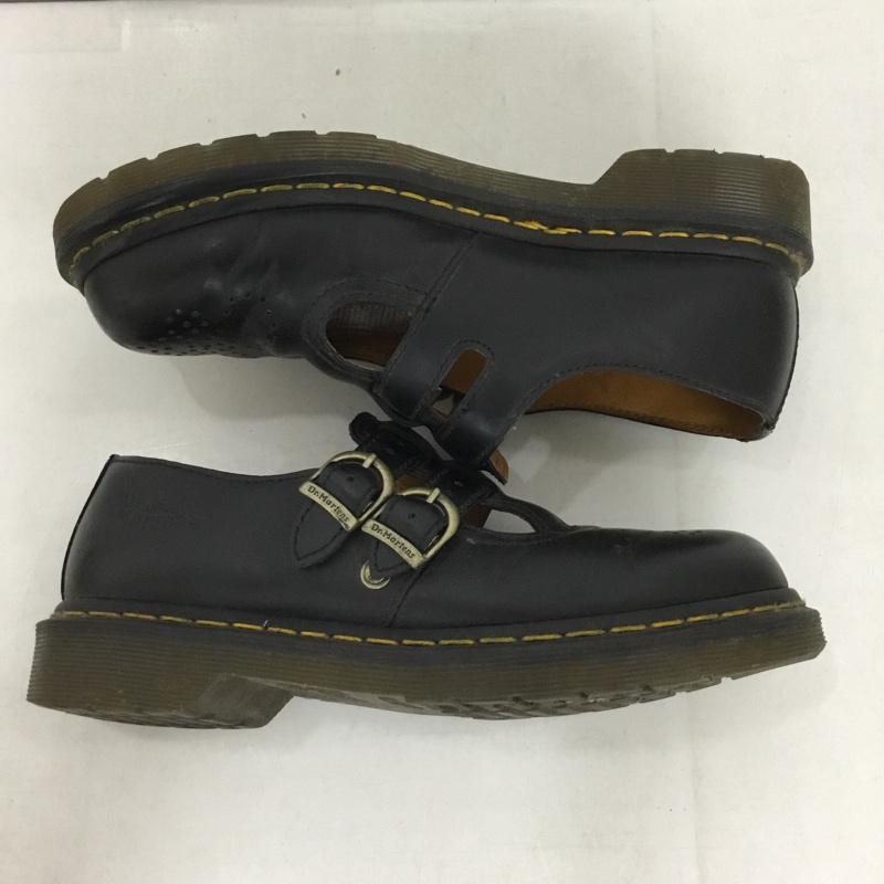 ドクターマーチン Dr.Martens 革靴 革靴 GV120 ベルト メリージェーンシューズ UK5 US:7 黒 / ブラック / レディース USED 古着 中古 10139219