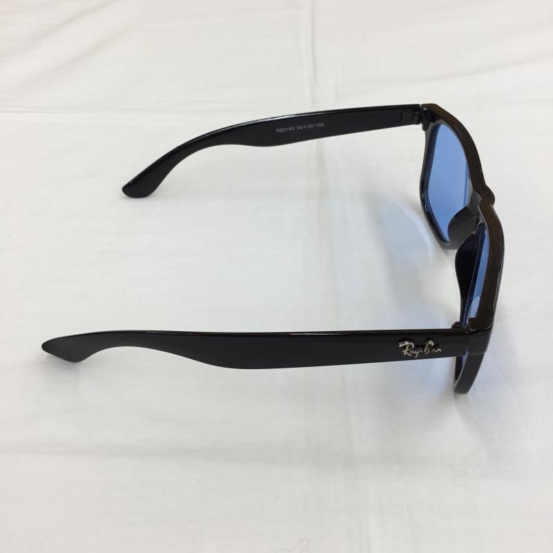 レイバン Ray-Ban めがね・サングラス サングラス RB2140 ロゴ、文字 黒 / ブラック / X 青 / ブルー / メンズ USED 古着 中古 10136316