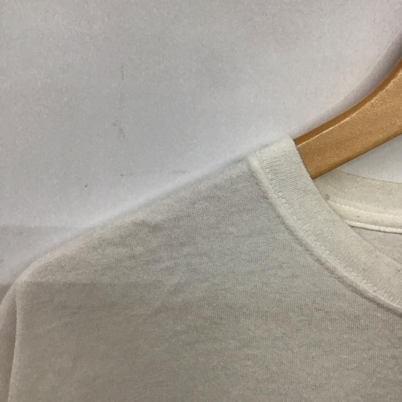 ステューシー STUSSY Tシャツ 半袖 半袖カットソー プリントTシャツ クルーネックカットソー L ロゴ、文字 白 / ホワイト / メンズ USED 古着 中古 10136589