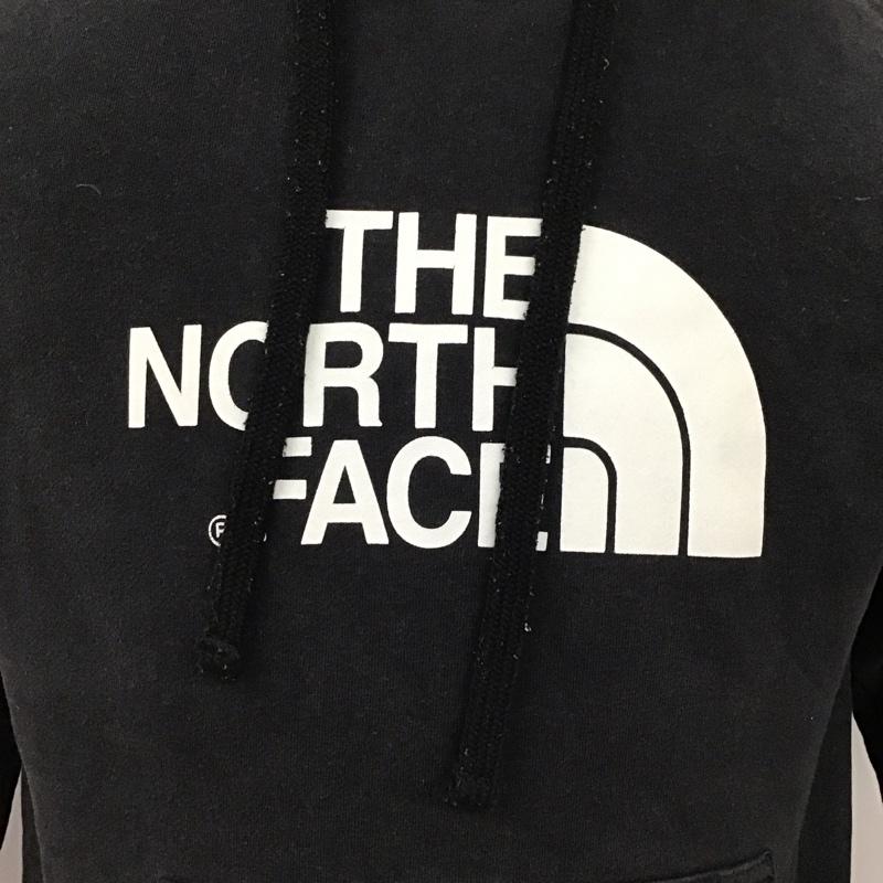 ザノースフェイス THE NORTH FACE パーカー 長袖 長袖パーカー フード付きパーカー プリントスウェット トレーナー S ロゴ、文字 黒 / ブラック /  メンズ USED 古着 中古 10118252