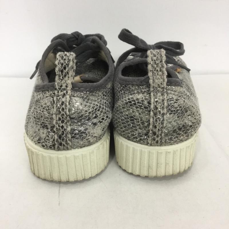 ザラ ZARA スニーカー スニーカー 2744 001 004 ローカット EU36 ダークグレー / ダークグレー / レディース USED 古着 中古 10126570