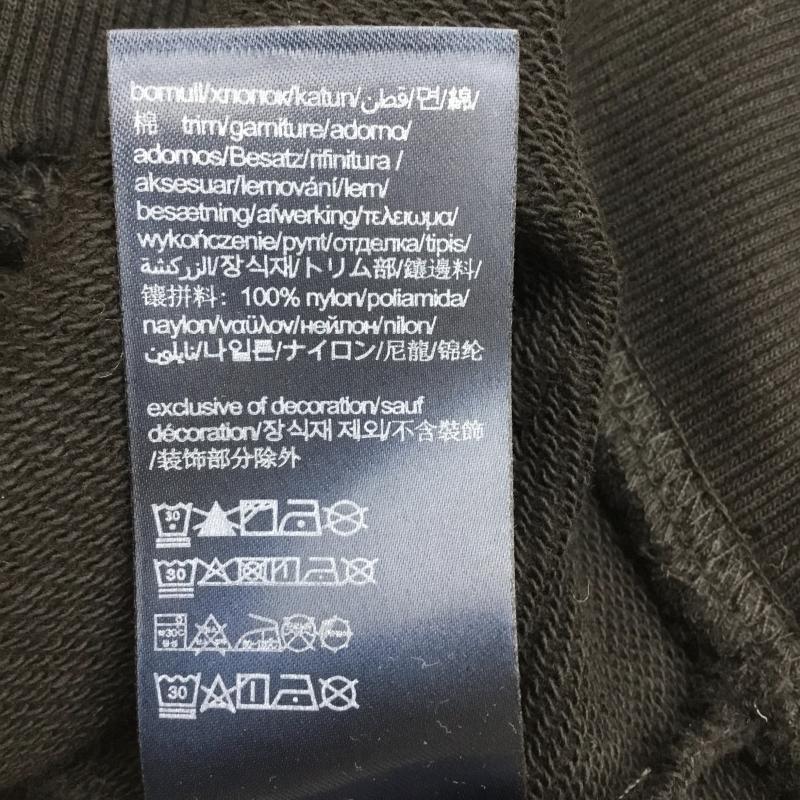 トミーヒルフィガー TOMMY HILFIGER パーカー 長袖 ジップパーカー ロゴ、文字 黒 / ブラック / メンズ USED 古着 中古 10143641