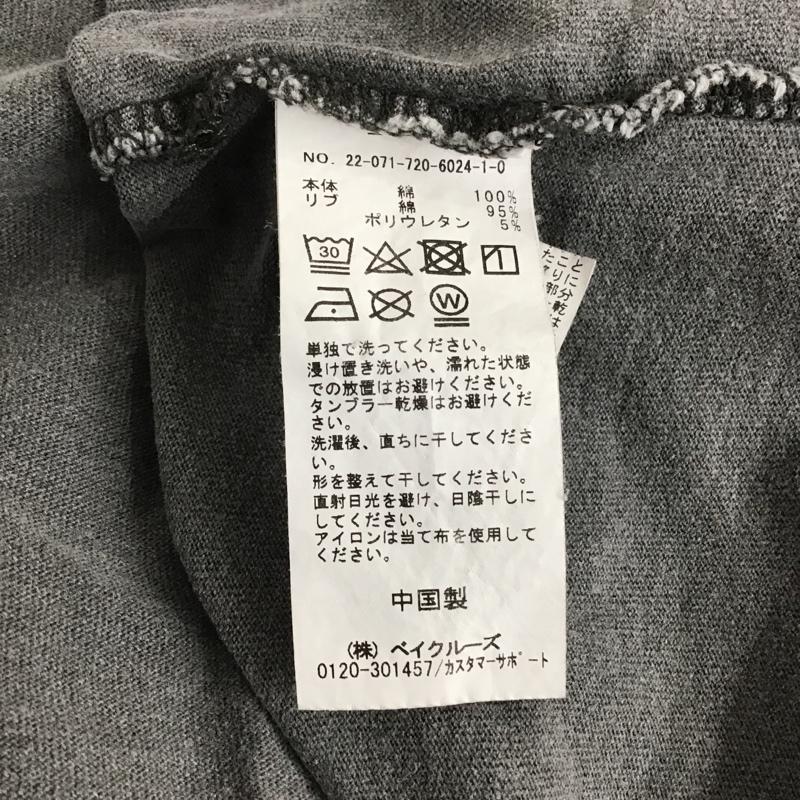 カリフォルニアランチハウス CALIFORNIA RANCH HOUSE Tシャツ 半袖 半袖カットソー プリントTシャツ クルーネックカットソー L プリント 灰 / グレー / メンズ USED 古着 中古 10105600