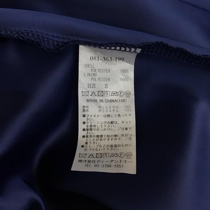 ティティーアンドコー titty&Co. ワンピース ひざ丈スカート 081-363-199 ノースリーブ スタンドネック S 花柄 紺 / ネイビー / レディース USED 古着 中古 10114646