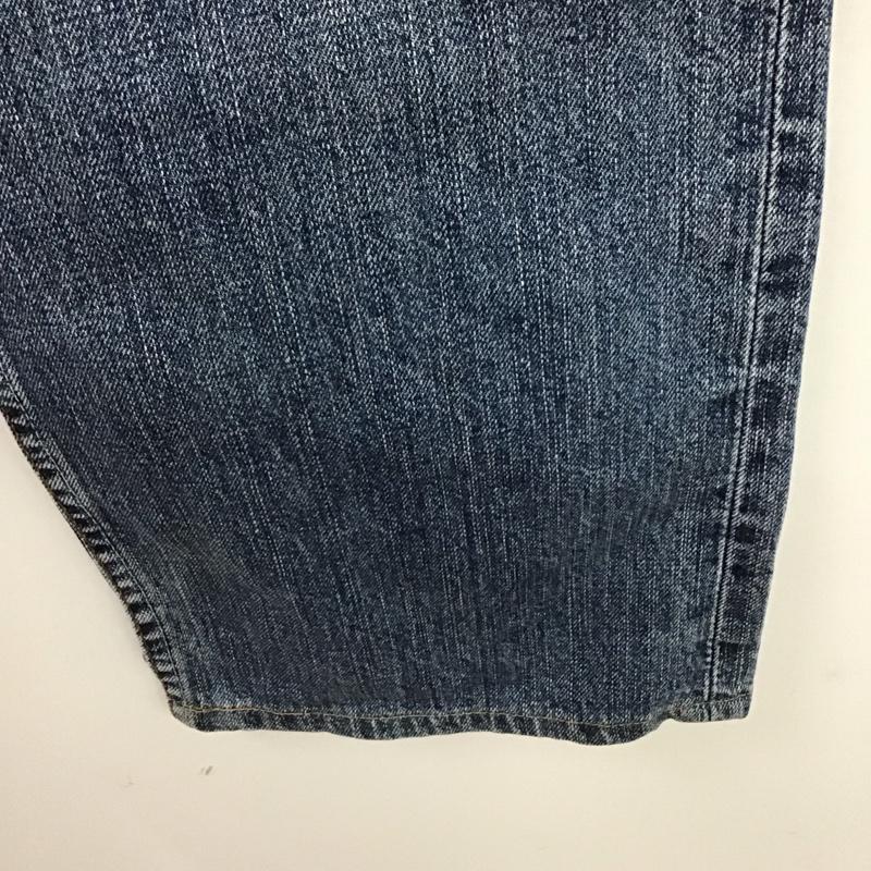リーバイストラウスアンドコー Levi Strauss & co. パンツ デニム、ジーンズ デニムパンツ ストレートパンツ ワイドパンツ カジュアルパンツ 29インチ 無地 インディゴ / インディゴ /  メンズ USED 古着 中古 10124210
