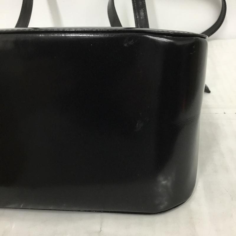 ヴェルサーチ VERSACE トートバッグ トートバッグ ワンポイント 黒 / ブラック / レディース USED 古着 中古 10123653